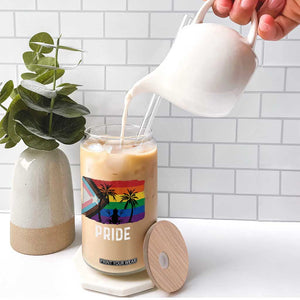 Puerto Rican LGBTQ Glass Can Boricua Rainbow Flag Pride TS10 Print Your Wear