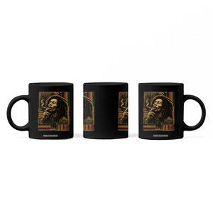 Vintage Marley Guitarist Coffee Mug Rastaman Rastafari Music Vibes Only Rasta Jamaica Reggae TS10 Print Your Wear