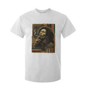 Vintage Marley Guitarist T Shirt For Kid Rastaman Rastafari Music Vibes Only Rasta Jamaica Reggae TS10 White Print Your Wear