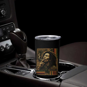 Vintage Marley Guitarist Tumbler Cup Rastaman Rastafari Music Vibes Only Rasta Jamaica Reggae TS10 Print Your Wear
