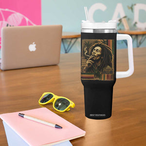 Vintage Marley Guitarist Tumbler With Handle Rastaman Rastafari Music Vibes Only Rasta Jamaica Reggae TS10 Print Your Wear