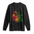 Marley Guitarist Long Sleeve Shirt Smoke Cannabis Leaf 420 Rastafari Rasta Reggae Music TS10 Black Print Your Wear