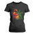Marley Guitarist T Shirt For Women Smoke Cannabis Leaf 420 Rastafari Rasta Reggae Music TS10 Black Print Your Wear