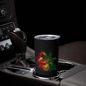 Marley Guitarist Tumbler Cup Smoke Cannabis Leaf 420 Rastafari Rasta Reggae Music TS10 Print Your Wear