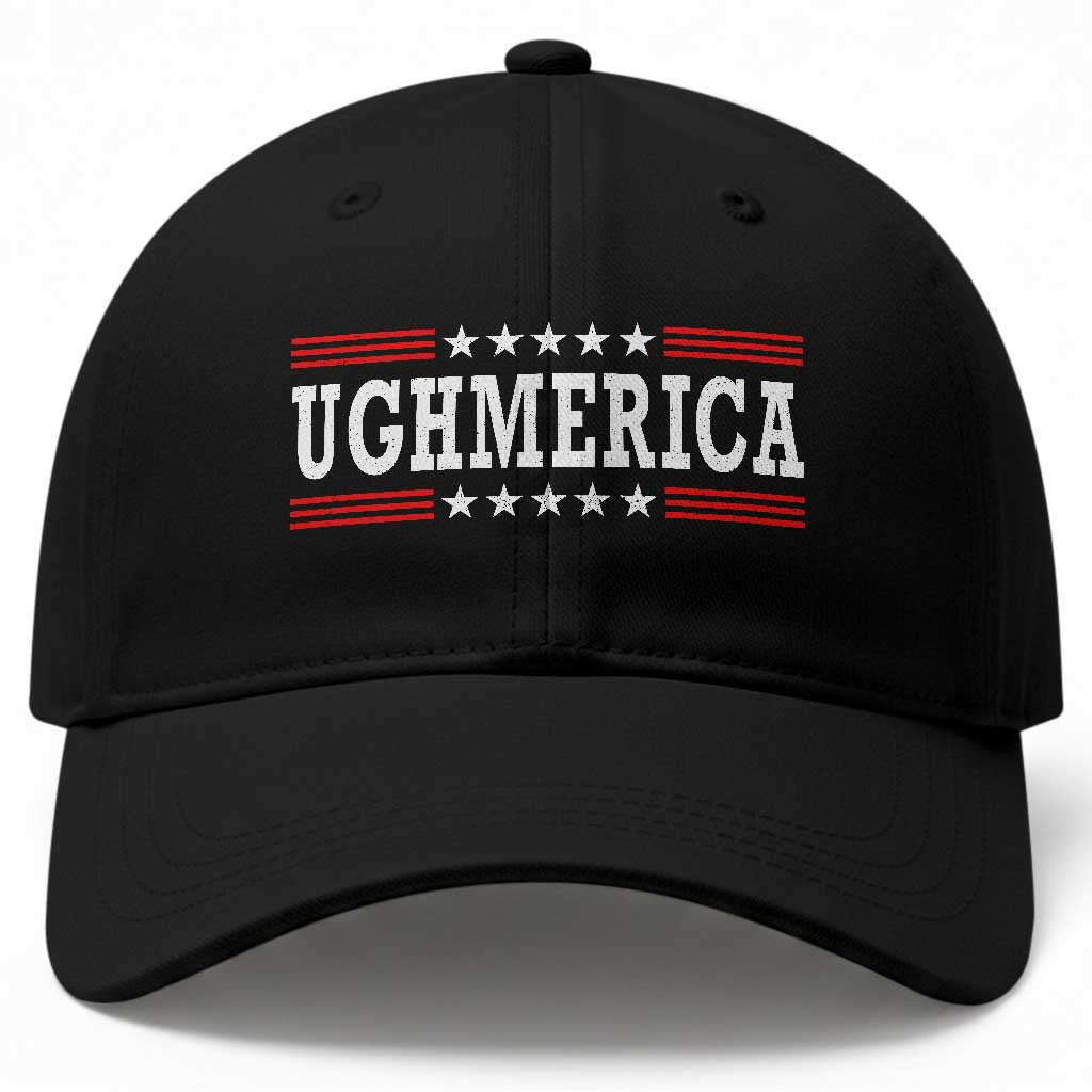 Ughmerica Anti 4th of July Baseball Cap TS10 Print Your Wear