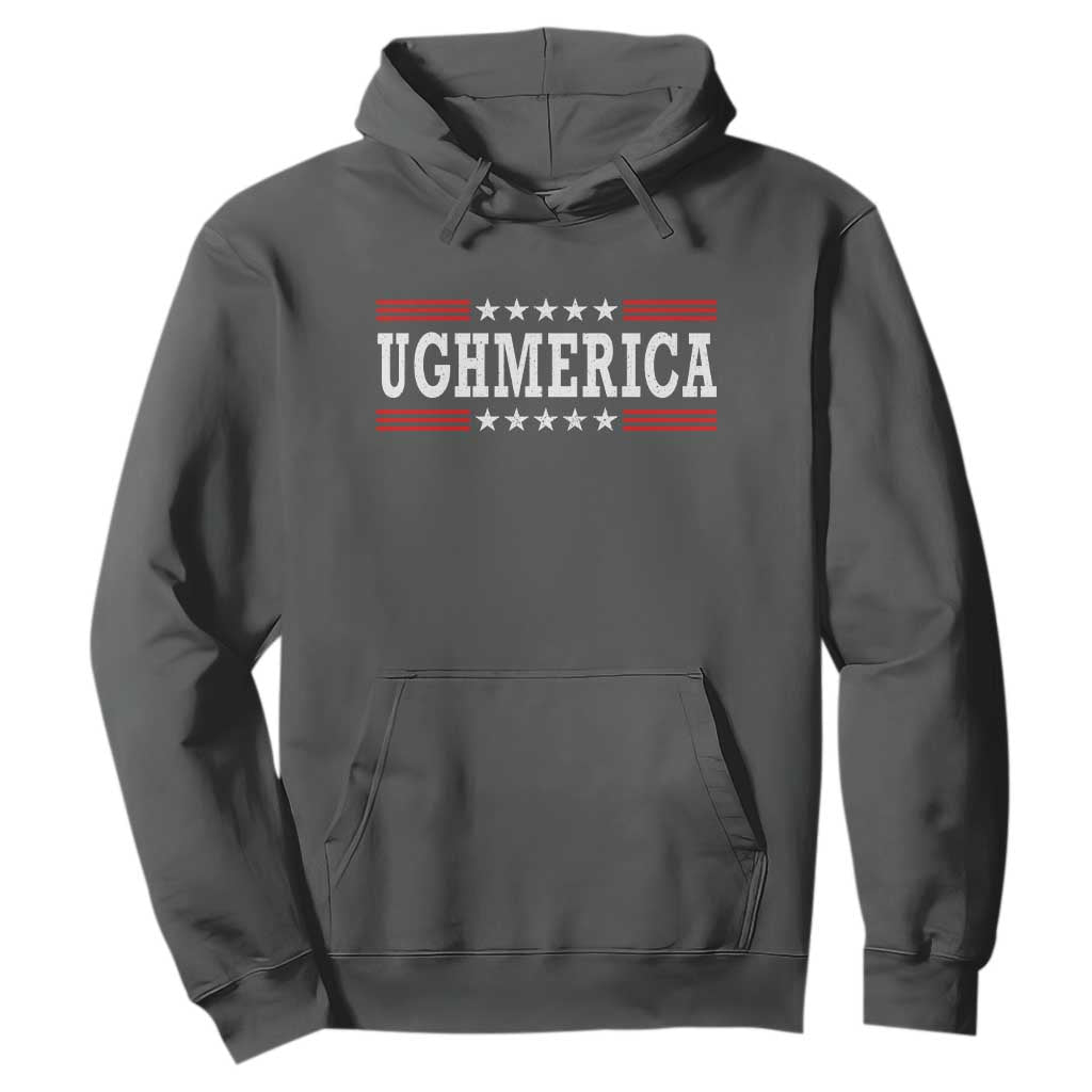 Ughmerica Anti 4th of July Hoodie TS10 Dark Heather Print Your Wear