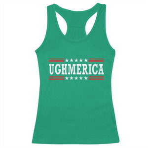 Ughmerica Anti 4th of July Racerback Tank Top TS10 Irish Green Print Your Wear