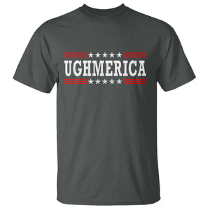 Ughmerica Anti 4th of July T Shirt TS10 Dark Heather Print Your Wear