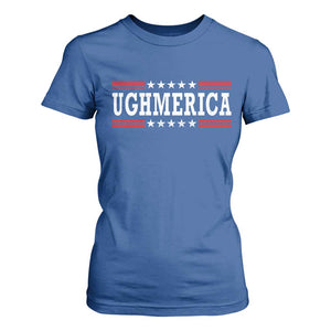 Ughmerica Anti 4th of July T Shirt For Women TS10 Royal Blue Print Your Wear