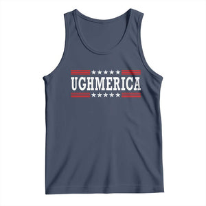 Ughmerica Anti 4th of July Tank Top TS10 Navy Print Your Wear
