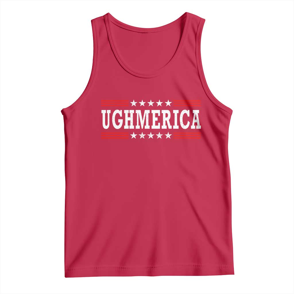 Ughmerica Anti 4th of July Tank Top TS10 Red Print Your Wear