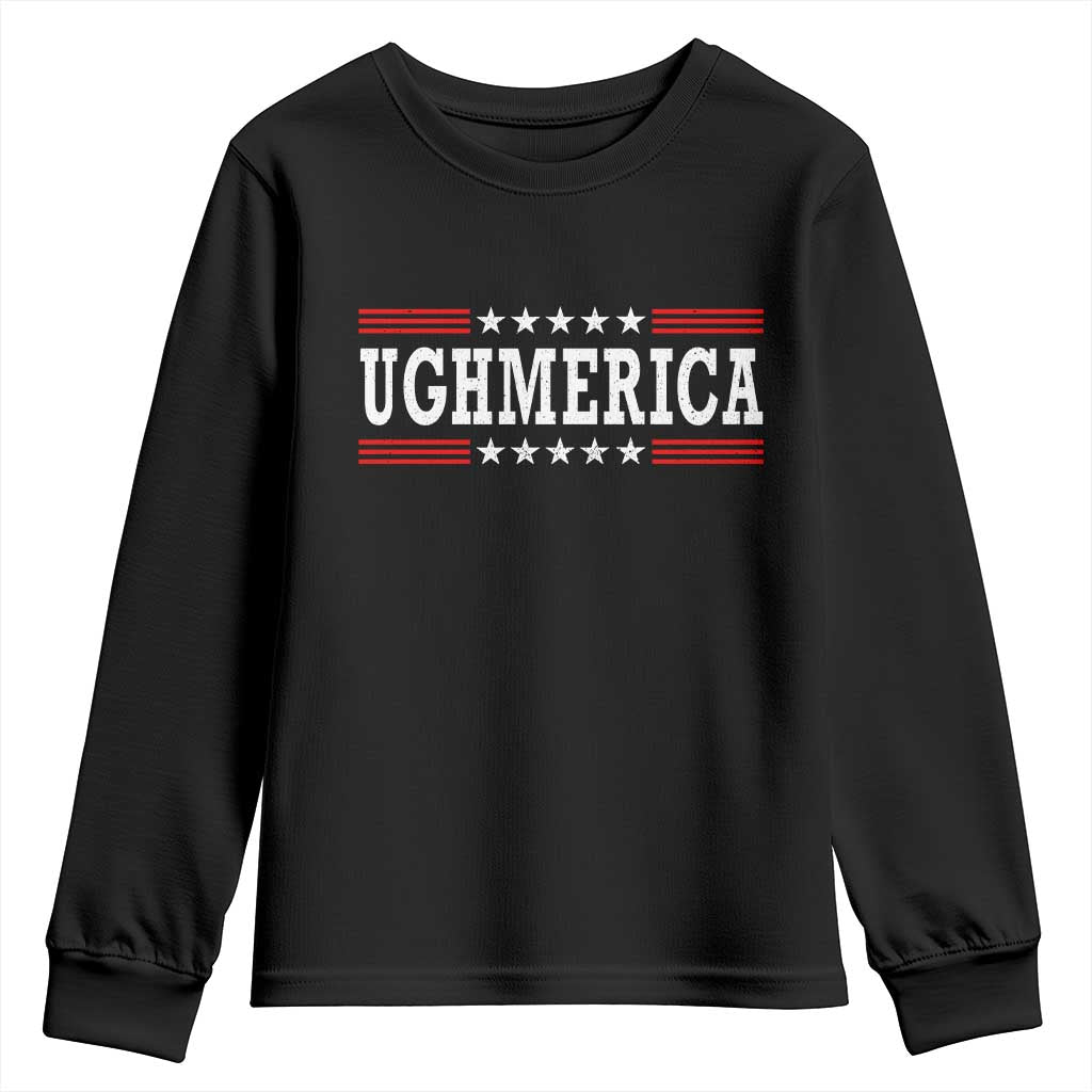 Ughmerica Anti 4th of July Youth Sweatshirt TS10 Black Print Your Wear