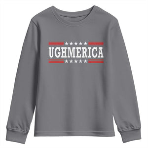 Ughmerica Anti 4th of July Youth Sweatshirt TS10 Charcoal Print Your Wear