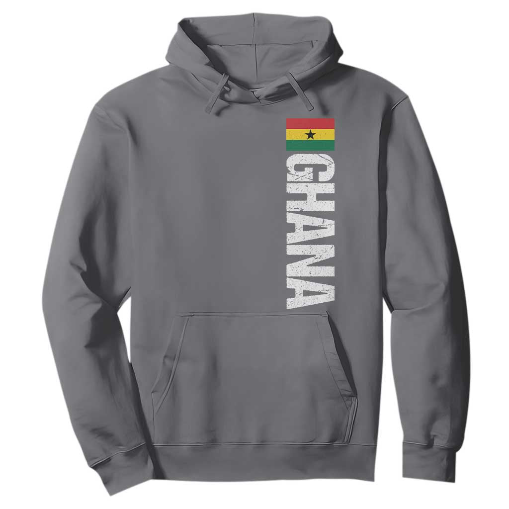 Distressed Ghana Flag Hoodie Vintage Ghanese Flag Africa Ghanaian Heritage