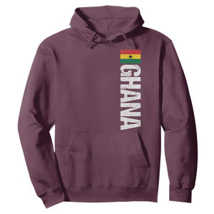 Distressed Ghana Flag Hoodie Vintage Ghanese Flag Africa Ghanaian Heritage