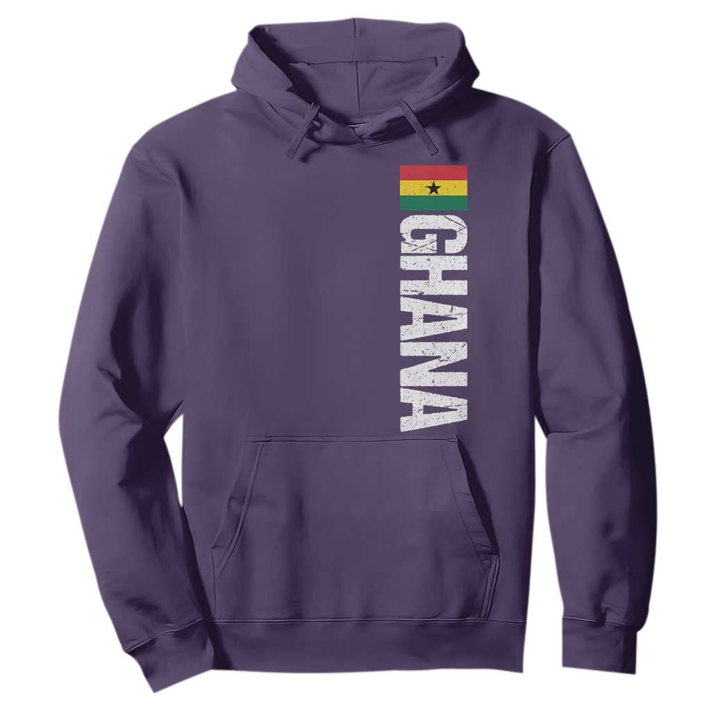 Distressed Ghana Flag Hoodie Vintage Ghanese Flag Africa Ghanaian Heritage