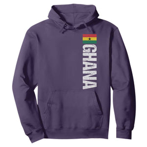 Distressed Ghana Flag Hoodie Vintage Ghanese Flag Africa Ghanaian Heritage