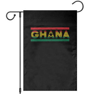Retro Ghana Flag Garden Flag Vintage Ghanaian Pride Ghanese Roots Heritage Graphic