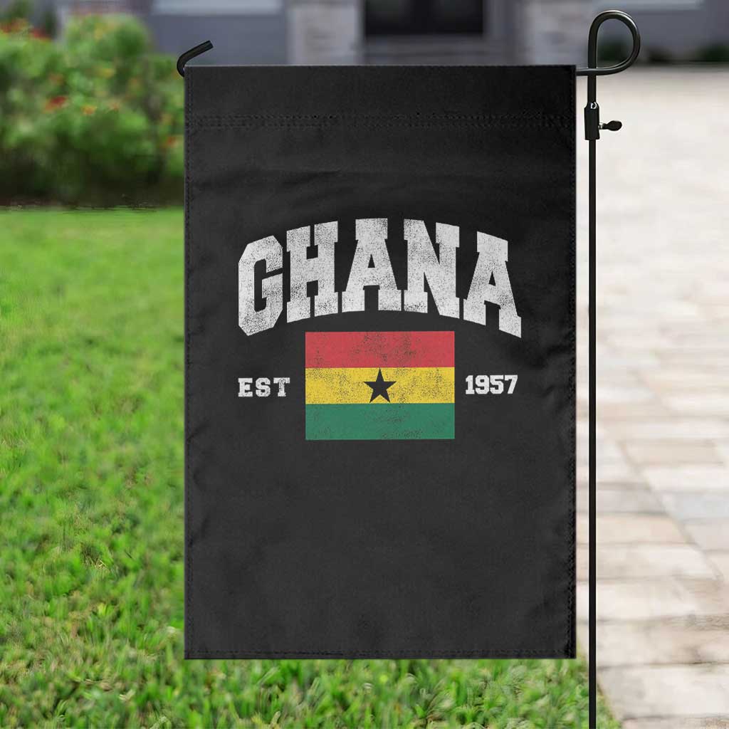 Ghana Est 1957 Ghanaian Flag Independence Day Garden Flag Ghanaian Heritage Pride