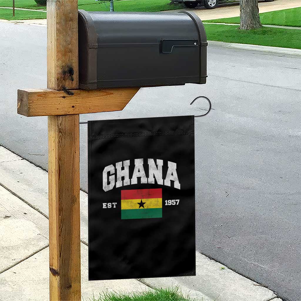 Ghana Est 1957 Ghanaian Flag Independence Day Garden Flag Ghanaian Heritage Pride
