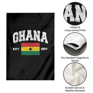 Ghana Est 1957 Ghanaian Flag Independence Day Garden Flag Ghanaian Heritage Pride