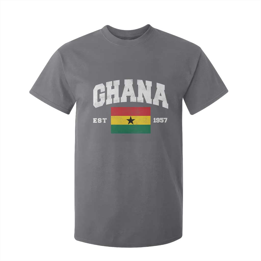 Ghana Est 1957 Ghanaian Flag Independence Day T Shirt For Kid Ghanaian Heritage Pride