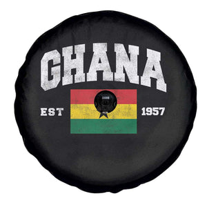 Ghana Est 1957 Ghanaian Flag Independence Day Spare Tire Cover Ghanaian Heritage Pride