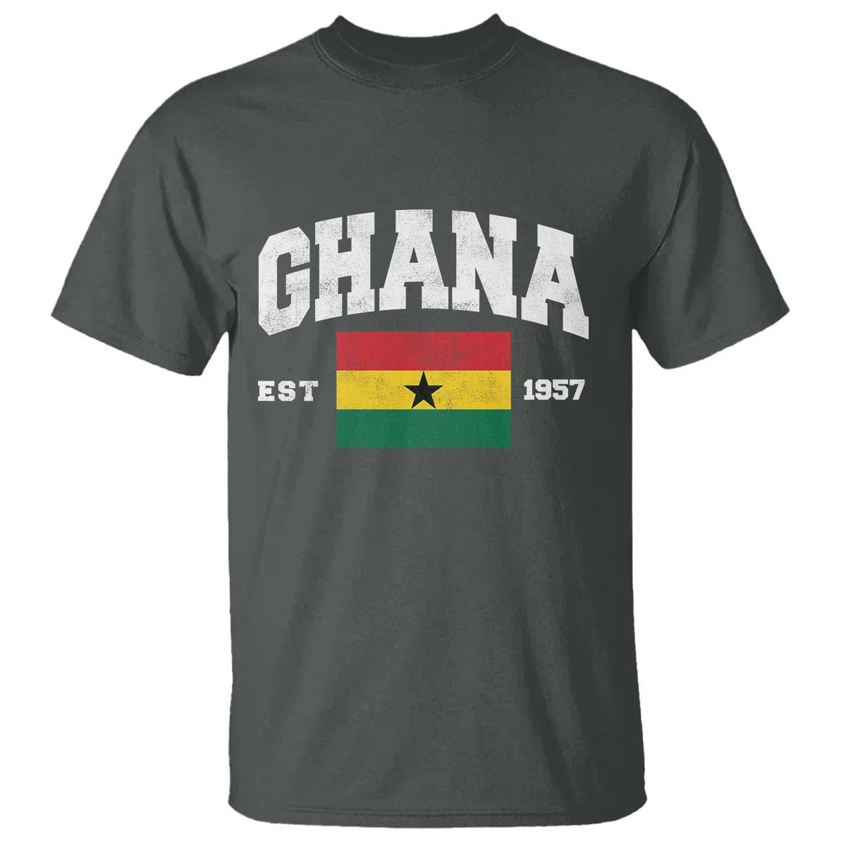 Ghana Est 1957 Ghanaian Flag Independence Day T Shirt Ghanaian Heritage Pride