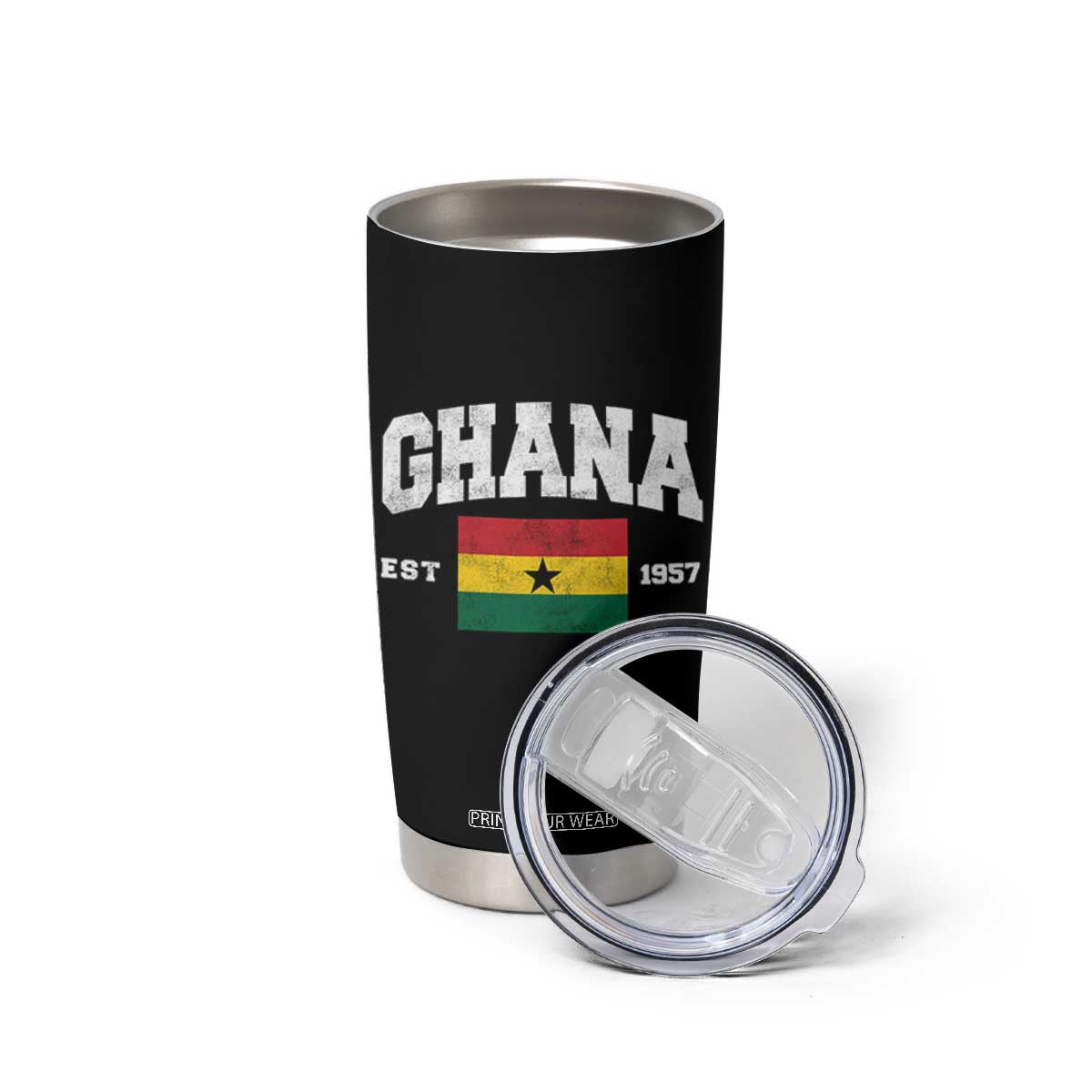 Ghana Est 1957 Ghanaian Flag Independence Day Tumbler Cup Ghanaian Heritage Pride