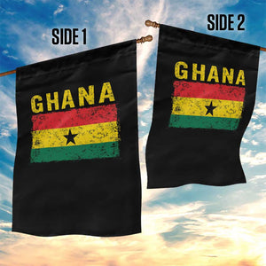 Vintage Ghana Flag Distressed Design Garden Flag Proud Ghanaian Heritage African Pride