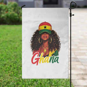 Ghanaian Princess Ghana Flag Melanin Garden Flag Black Girls