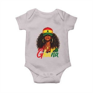 Ghanaian Princess Ghana Flag Melanin Baby Onesie Black Girls