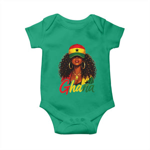 Ghanaian Princess Ghana Flag Melanin Baby Onesie Black Girls