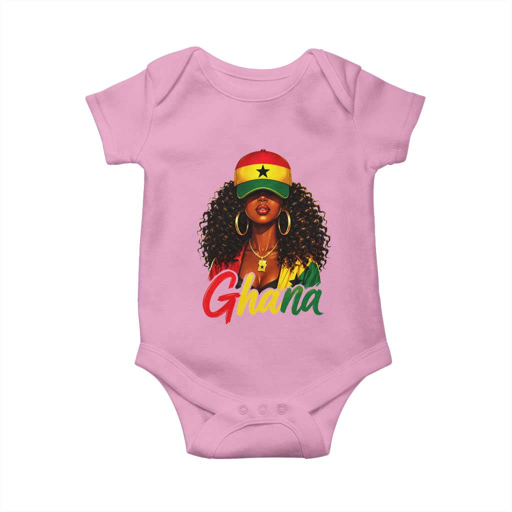 Ghanaian Princess Ghana Flag Melanin Baby Onesie Black Girls