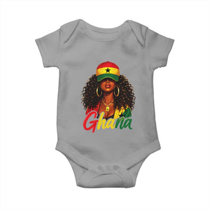 Ghanaian Princess Ghana Flag Melanin Baby Onesie Black Girls