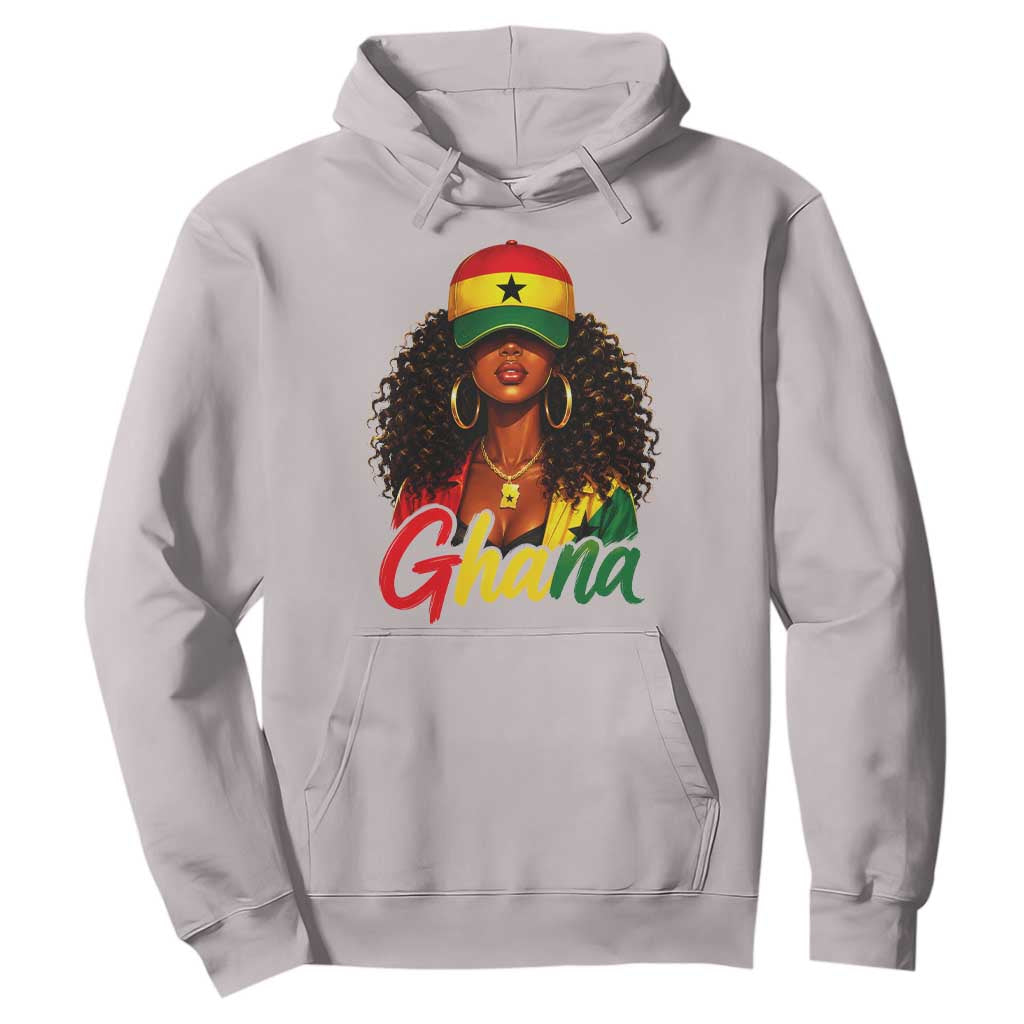 Ghanaian Princess Ghana Flag Melanin Hoodie Black Girls