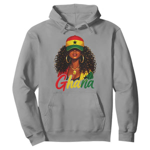 Ghanaian Princess Ghana Flag Melanin Hoodie Black Girls