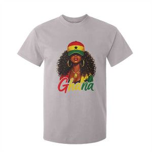 Ghanaian Princess Ghana Flag Melanin T Shirt For Kid Black Girls
