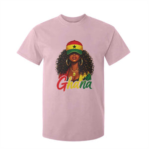 Ghanaian Princess Ghana Flag Melanin T Shirt For Kid Black Girls