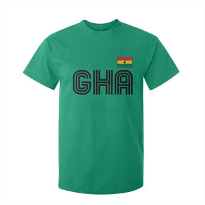 Proud Ghanaian T Shirt For Kid Minimalist Ghana Typography Design Ghana Flag
