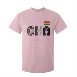 Proud Ghanaian T Shirt For Kid Minimalist Ghana Typography Design Ghana Flag