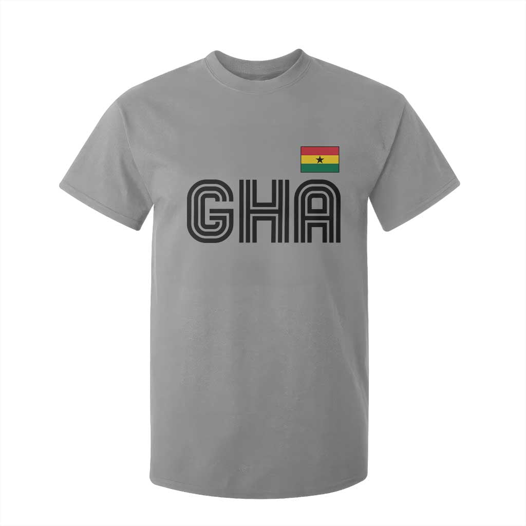 Proud Ghanaian T Shirt For Kid Minimalist Ghana Typography Design Ghana Flag