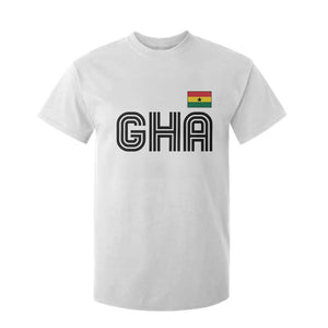 Proud Ghanaian T Shirt For Kid Minimalist Ghana Typography Design Ghana Flag