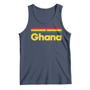 Vintage Ghana Flag Tank Top Proud Ghanaian Heritage African Pride