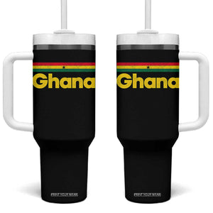 Vintage Ghana Flag Tumbler With Handle Proud Ghanaian Heritage African Pride