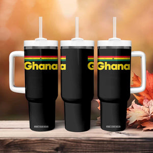 Vintage Ghana Flag Tumbler With Handle Proud Ghanaian Heritage African Pride