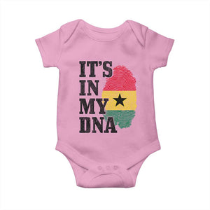 Its In My DNA Ghana Baby Onesie Fingerprint Flag Proud Ghanaian Heritage Ghanese Roots