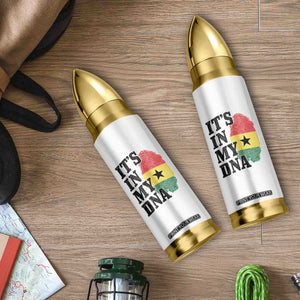 Its In My DNA Ghana Bullet Tumbler Fingerprint Flag Proud Ghanaian Heritage Ghanese Roots