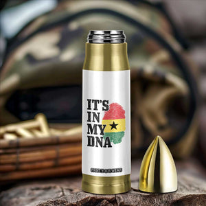 Its In My DNA Ghana Bullet Tumbler Fingerprint Flag Proud Ghanaian Heritage Ghanese Roots