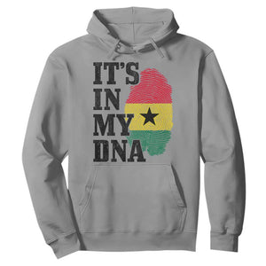 Its In My DNA Ghana Hoodie Fingerprint Flag Proud Ghanaian Heritage Ghanese Roots